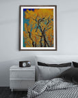 EASTERN COTTON WOOD TREE POSTER