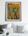 EASTERN COTTON WOOD TREE POSTER