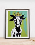 CROWN BABY GOAT POSTER