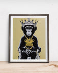 CROWN MONKEY POSTER