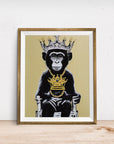 CROWN MONKEY POSTER