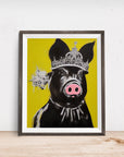 CROWN PIG POSTER