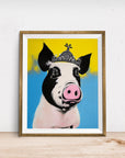 CROWN PIG POSTER