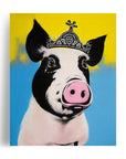 CROWN PIG POSTER