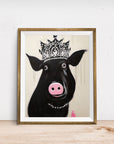 CROWN PIG POSTER