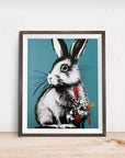 CROWN RABBIT POSTER