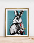 CROWN RABBIT POSTER