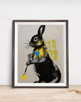 CROWN RABBIT POSTER