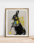 CROWN RABBIT POSTER