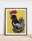 CROWN ROOSTER POSTER