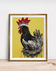 CROWN ROOSTER POSTER