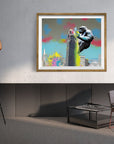 SAN FRANCISCO SALESFORCE TOWER GORILLA POSTER