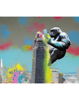 SAN FRANCISCO SALESFORCE TOWER GORILLA POSTER
