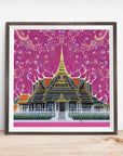 BANGKOK THAILAND GRAND PALACE POSTER