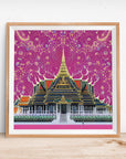 BANGKOK THAILAND GRAND PALACE POSTER