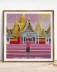 BANGKOK THAILAND GRAND PALACE POSTER