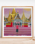 BANGKOK THAILAND GRAND PALACE POSTER