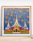 BANGKOK THAILAND GRAND PALACE POSTER