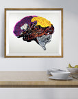 HUMAN BRAIN POSTER