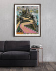 SAN FRANCISCO LOMBARD STREET POSTER