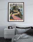 SAN FRANCISCO LOMBARD STREET POSTER
