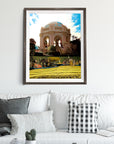 SAN FRANCISCO PALACE OF FINE ARTS IN WONDERLAND POSTER