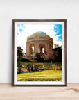 SAN FRANCISCO PALACE OF FINE ARTS IN WONDERLAND POSTER