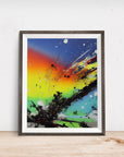 RAINBOW EXPLOSION POSTER