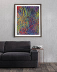 RAINBOW WEB EXPLOSION POSTER