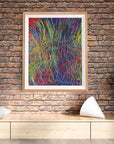 RAINBOW WEB EXPLOSION POSTER