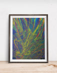 RAINBOW WEB EXPLOSION POSTER
