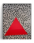 RED TRIANGLE POSTER