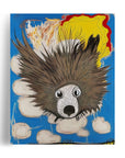 FLYING PORCUPINE POSTER