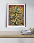 SOUTHERN LIVE OAK TREE POSTER