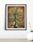 SOUTHERN LIVE OAK TREE POSTER