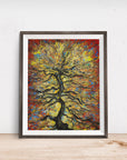 SOUTHERN LIVE OAK TREE POSTER