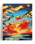 SUNSET CLOUDS POSTER