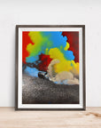 TEAR GAS RAINBOW POSTER