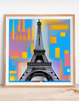 EIFFEL TOWER PARIS FRANCE POSTER