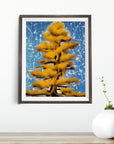 WESTERN WHITE PINE TREE POSTER