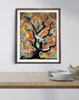 WHITE OAK TREE POSTER