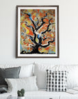 WHITE OAK TREE POSTER