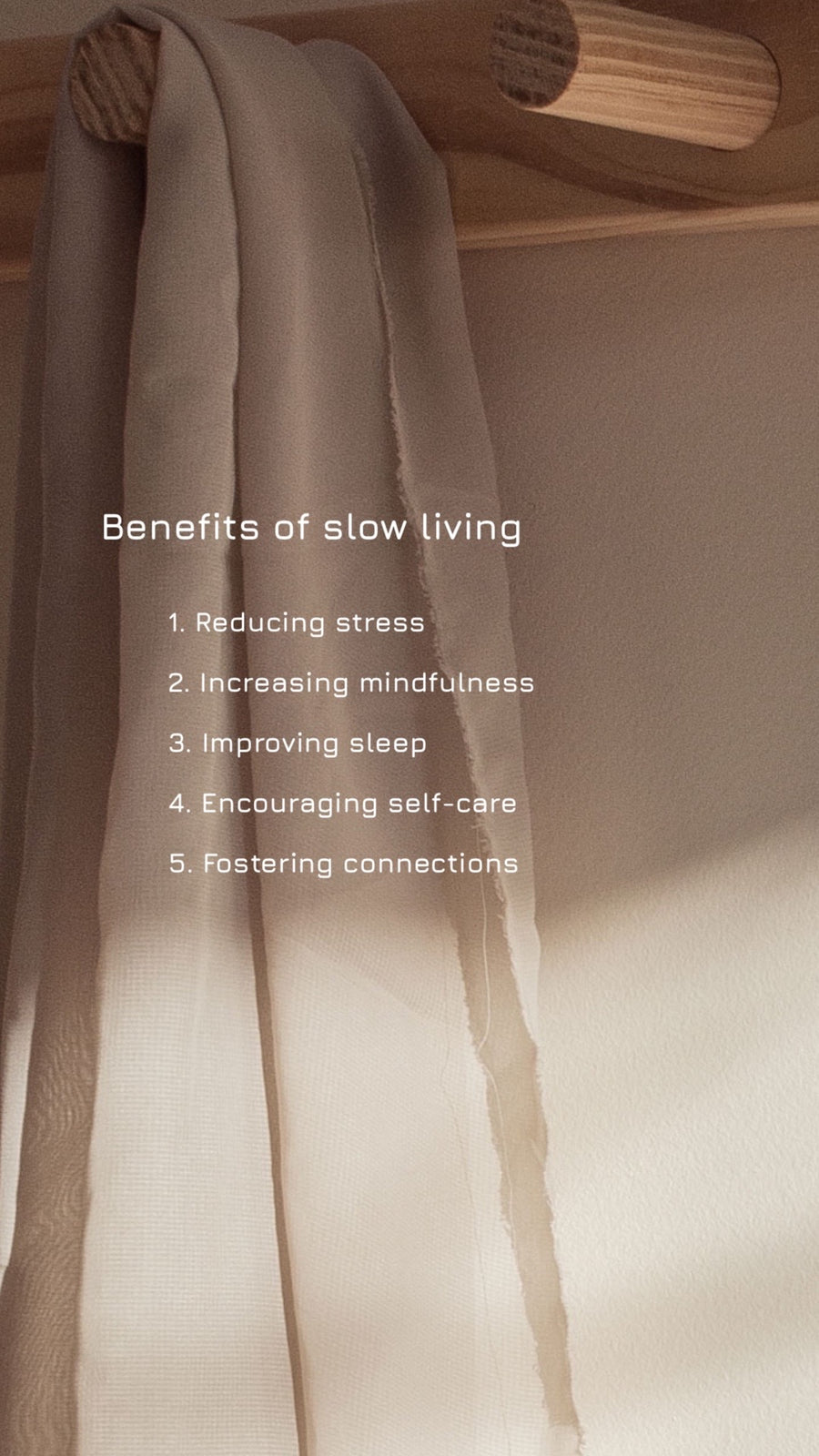 How slow living can help nurture your wellbeing