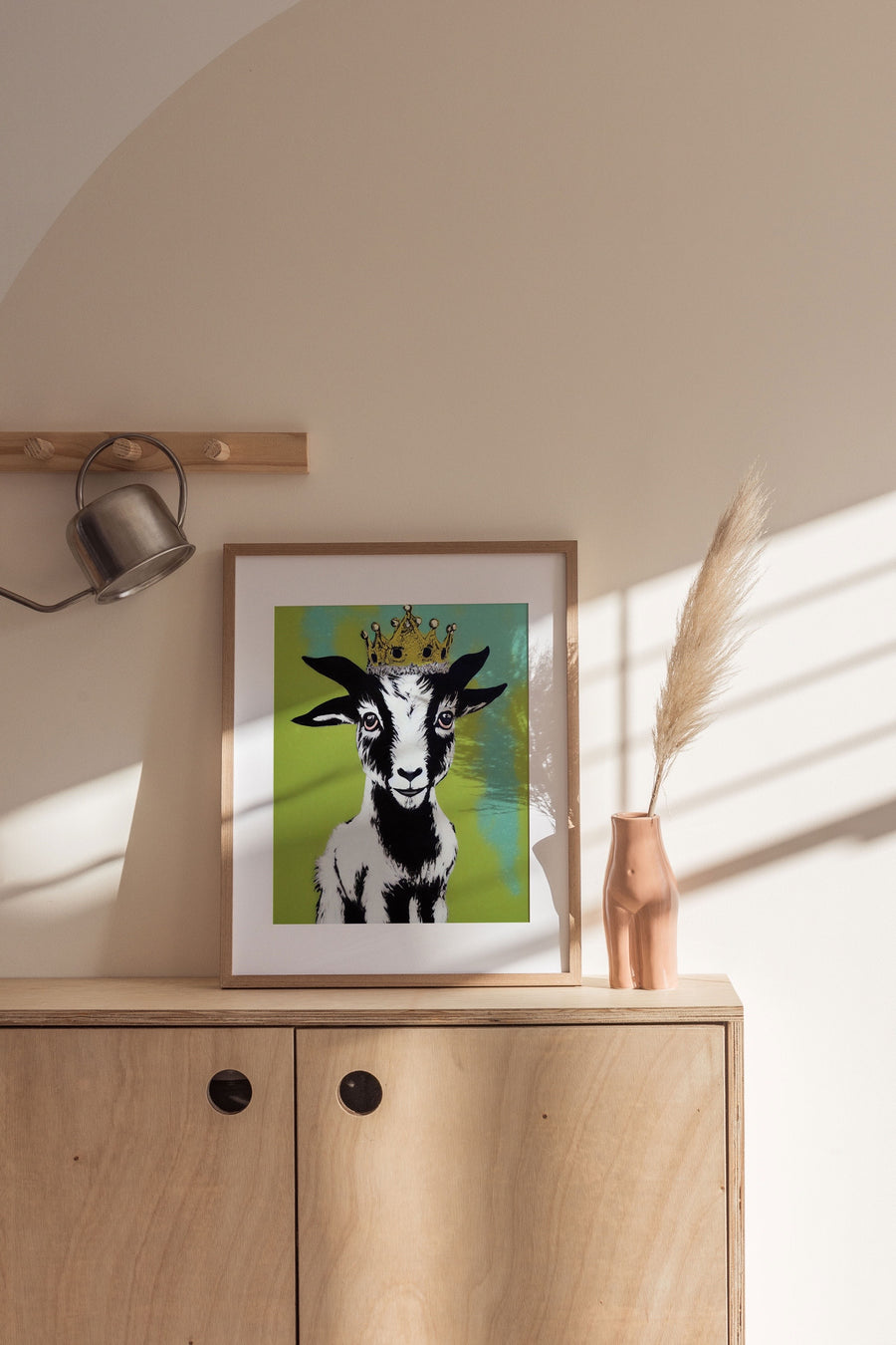 How goat wall art can help bring positive energy to your space