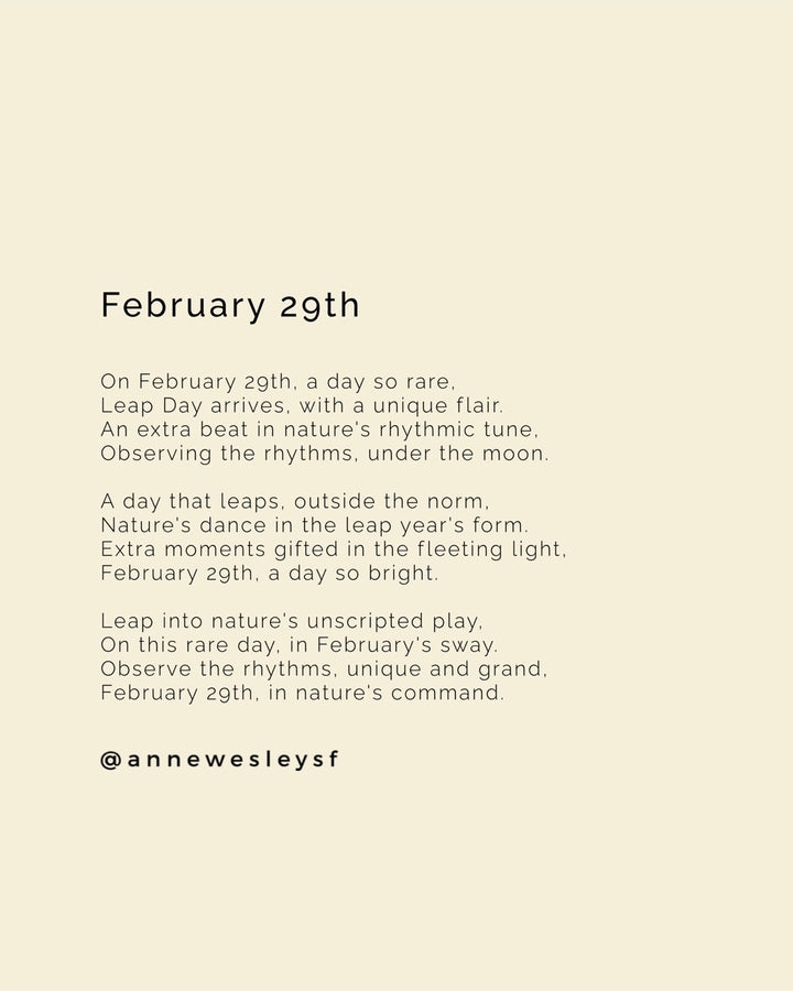 Celebrating the Extraordinary: Leap Day's Unique Rhythm on February 29th