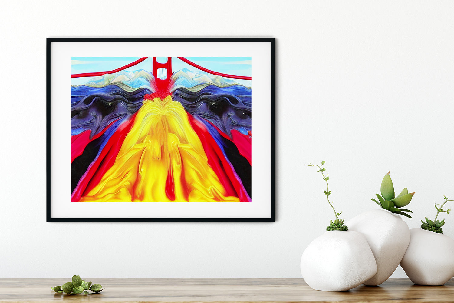 SAN FRANCISCO GOLDEN GATE BRIDGE POSTER