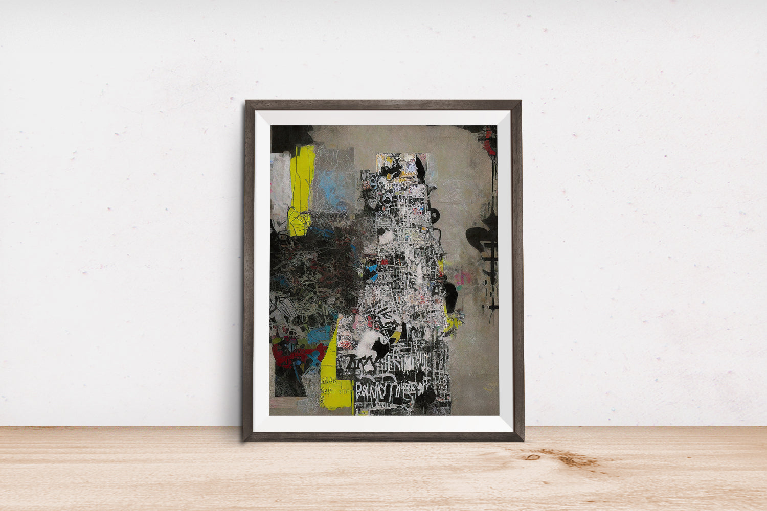 ABSTRACT COLLAGE POSTER