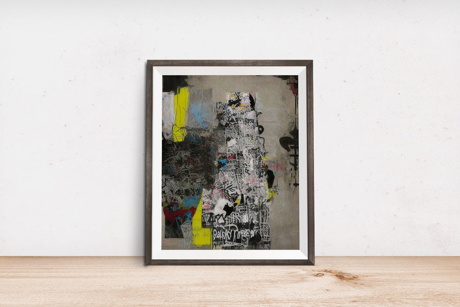 ABSTRACT COLLAGE POSTER