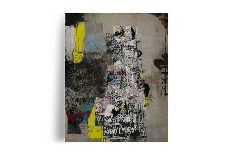 ABSTRACT COLLAGE POSTER