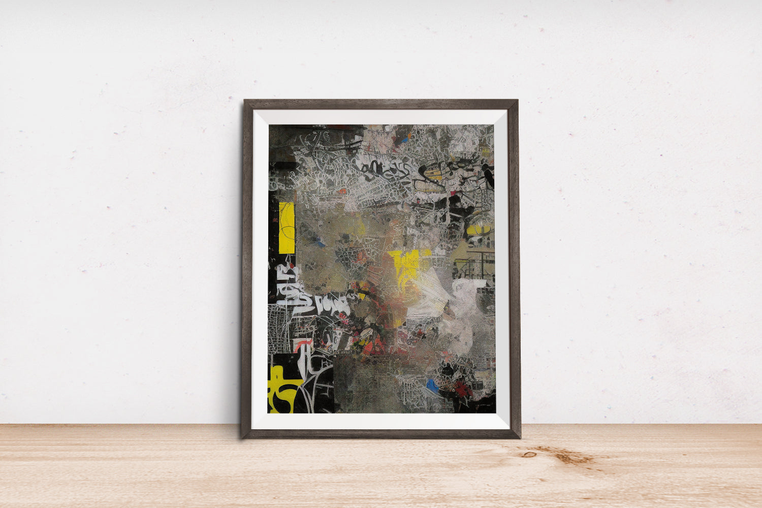 ABSTRACT COLLAGE POSTER